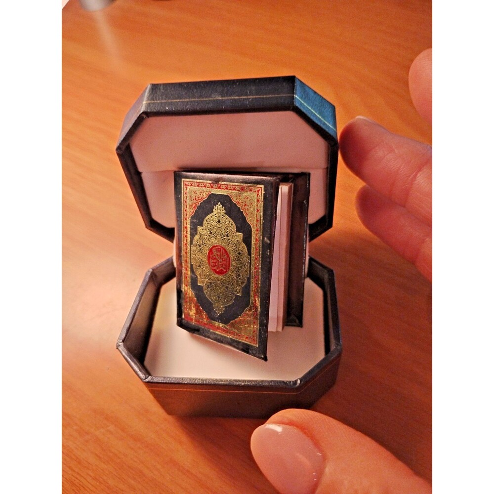 Quran Miniature Small Arabic Islam Colorful Koran Kareem Protection Collectible